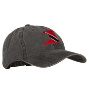 Trinidad Flag Map Embroidered Washed Cotton Twill Cap