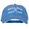 Boat Hair Don't Care Embroidered Washed Cotton Twill Cap