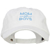 Mom of Boys Embroidered Unconstructed Cap