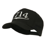 714 Orange County Area Code Embroidered Cap