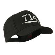 714 Orange County Area Code Embroidered Cap