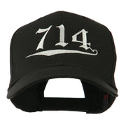 714 Orange County Area Code Embroidered Cap