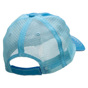 1up Embroidered Low Profile Special Cotton Mesh Cap