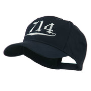 714 Orange County Area Code Embroidered Cap