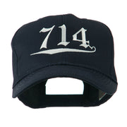 714 Orange County Area Code Embroidered Cap