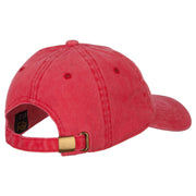 Hockey Mask Costume Embroidered Unstructured Cotton Cap