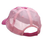 1up Embroidered Low Profile Special Cotton Mesh Cap