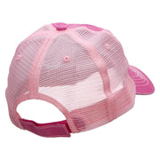 1up Embroidered Low Profile Special Cotton Mesh Cap