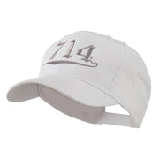 714 Orange County Area Code Embroidered Cap