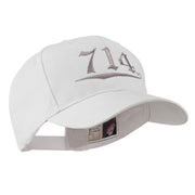 714 Orange County Area Code Embroidered Cap