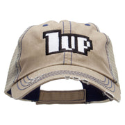 1up Embroidered Low Profile Special Cotton Mesh Cap