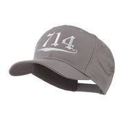 714 Orange County Area Code Embroidered Cap