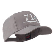 714 Orange County Area Code Embroidered Cap