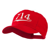 714 Orange County Area Code Embroidered Cap