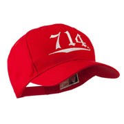 714 Orange County Area Code Embroidered Cap