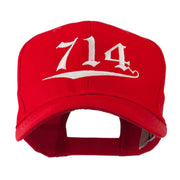 714 Orange County Area Code Embroidered Cap