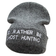 I'd Rather Be Ghost Hunting Long Beanie