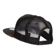 NASA Insignia Patched Camo Mesh Snapback