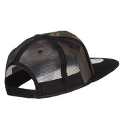 NASA Insignia Patched Camo Mesh Snapback