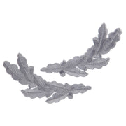 Oak Leaves Emblem Pair