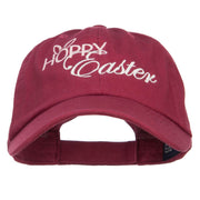 Hoppy Easter Embroidered Low Cap