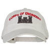 US Army Corps of Engineers Embroidered Washed Buckled Cap