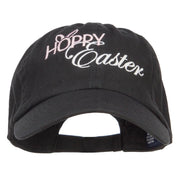 Hoppy Easter Embroidered Low Cap