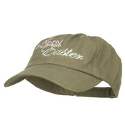 Hoppy Easter Embroidered Low Cap