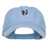 Boston Terrier Dog Face Embroidered Cap