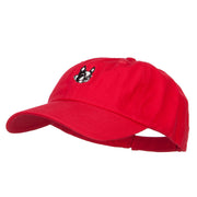 Boston Terrier Dog Face Embroidered Cap