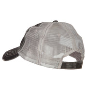 US Air Force Embroidered Low Profile Cotton Mesh Cap