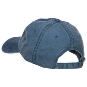 Togo Map Flag Embroidered Washed Cap