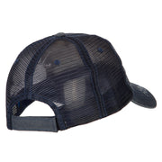 US Air Force Embroidered Low Profile Cotton Mesh Cap