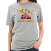 One Face Blob Cotton Short Sleeve Graphic Shirt