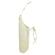 Italian Wine and Cheese Embroidered Solid Chef's Apron - Natural OSFM