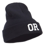 OG Oregon State Embroidered Long Beanie