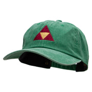 Triforce Embroidered Unstructured Cotton Cap