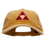 Triforce Embroidered Unstructured Cotton Cap