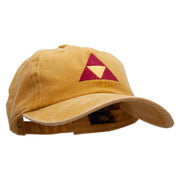 Triforce Embroidered Unstructured Cotton Cap