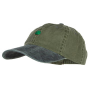 Mini Frog Embroidered Washed Cap