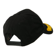 Oak Leaves and American Gold Flag Patch Cap