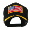 Oak Leaves and American Gold Flag Patch Cap