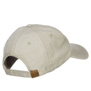 Love Heart Shape Embroidered Washed Cap