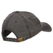 Love Heart Shape Embroidered Washed Cap