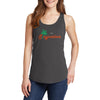 Staycation Palm Tree Ladies Core Cotton Tank Top