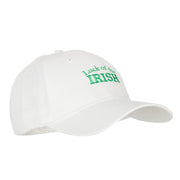 Luck of the Irish Embroidered Solid Cotton Low Profile Cap