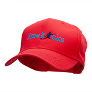 Free Kicks Embroidered Cotton Twill Pro Style Cap