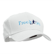 Free Kicks Embroidered Cotton Twill Pro Style Cap