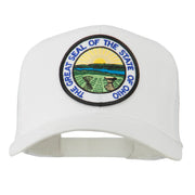 Ohio State Seal Patched Mesh Cap