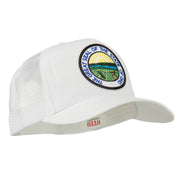 Ohio State Seal Patched Mesh Cap